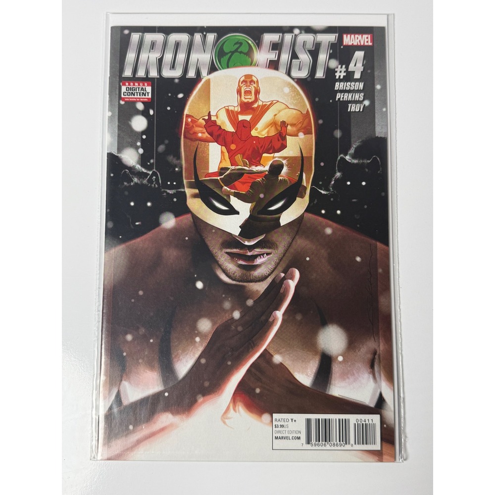 Iron Fist #4 Marvel Comics 2017 Ed Brisson Mike Perkins Jeff Dekal Cover